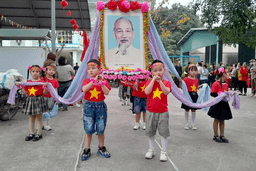 Ngày hội thể thao của bé trường mầm non Việt Hưng năm học 2023-2024